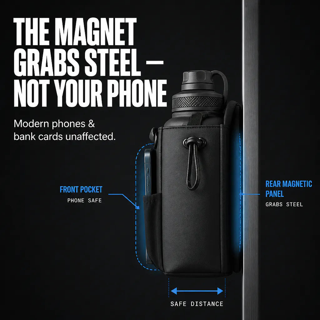 IronGrip Magnetic Gym Bag