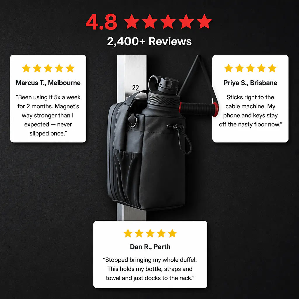 IronGrip Magnetic Gym Bag